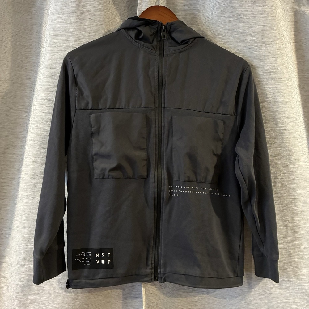 Zara Kids Mistake Are Made For Learning Zip Jacket Size 11-12